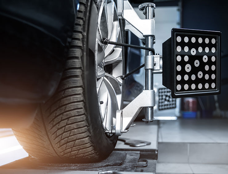 L'équilibrage des pneus du véhicule